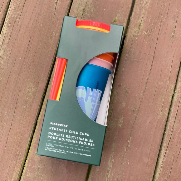 Starbucks Summer Back To School Cold Cups 5-Pack - Picture 2 of 9
